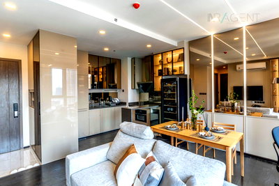 Condos for sale Ekamai International School : 🔺 For sell condo PARK ORIGIN THONGLOR Building B, Floor 19,2 bed room, Room size 65 sqm