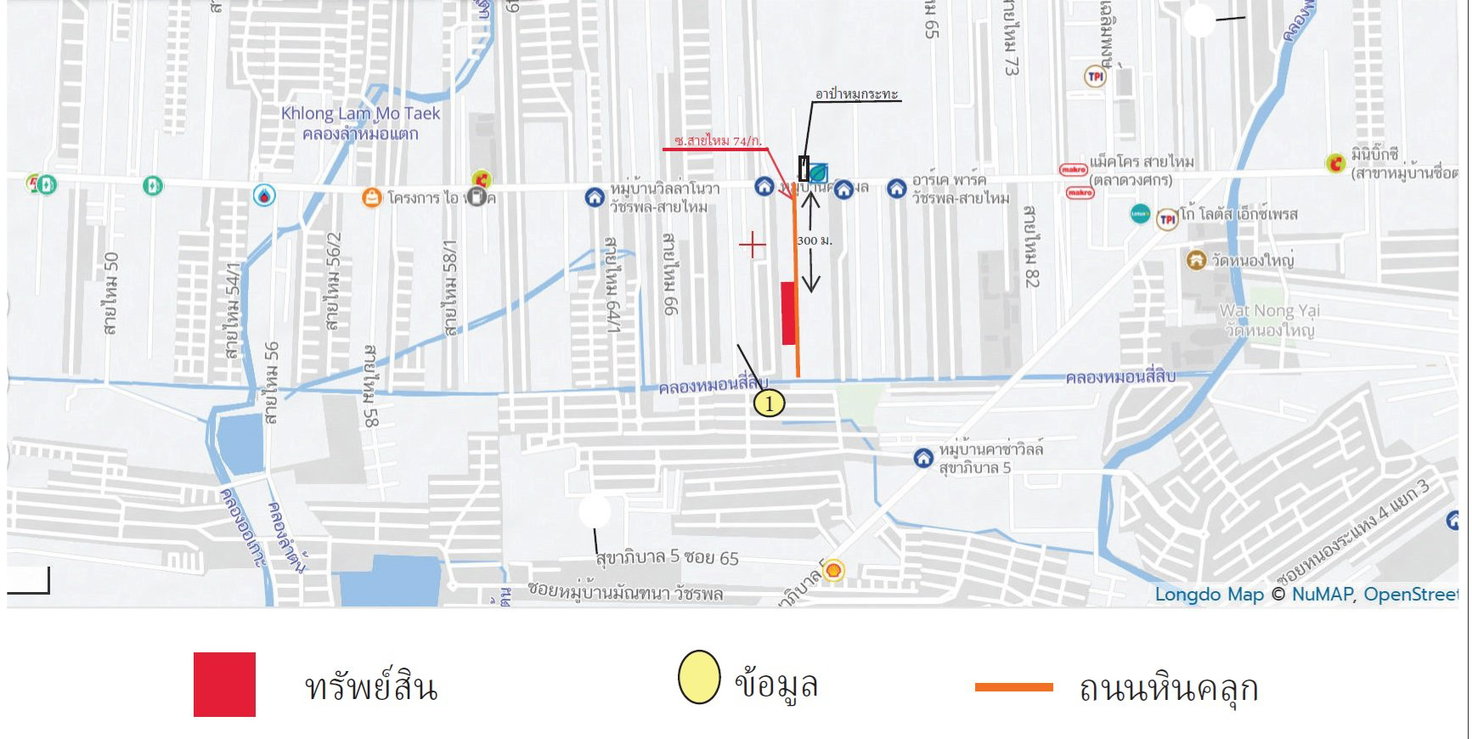 รูป ที่ดินว่างเปล่า 2550 ตร.วา สายไหม-กรุงเทพฯ สายไหม กรุงเทพมหานคร 57.4M - รูปที่ 8/9
