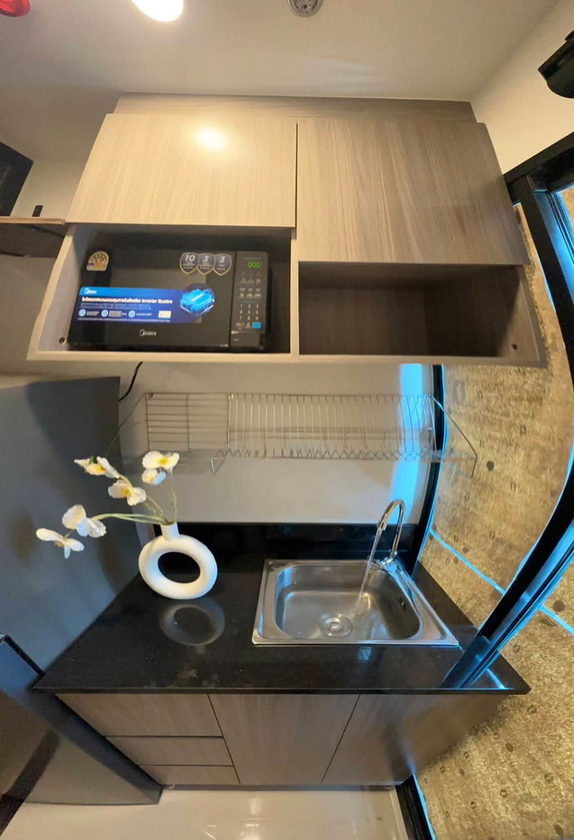 รูป 💮ให้เช่าคอนโด The Origin Sukhumvit Praksa 24 ตรม.ใกล้ BTS แพรกษา ห้องสวย เฟอร์ครบ เช่าเพียง 9500- - รูปที่ 6/17