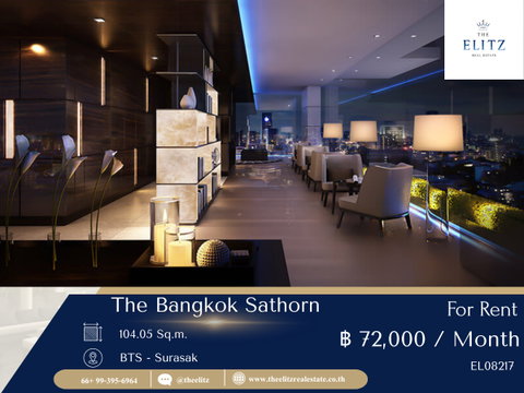 ✨Private Sanctuary ใจกลางสาทร The Bangkok Sathorn ห้องกว้าง เป็นส่วนตัวที่สุดในย่าน CBD 🎉