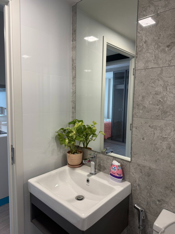 รูป ให้เช่า คอนโดรีสอร์ทกลางบางนา ห้องใหม่ พร้อมอยู่ทันที - รูปที่ 9/19