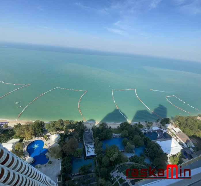 รูป FQ🗺️KT0365📲LineID @556ryccg🏖️1ห้องนอน 77ตรม ตึก A ชั้นสูง🌊วิวทะเล🏄♂️Zire Wongamat ซายร์ วงศ์อมาตย์ พัทยา - รูปที่ 8/11