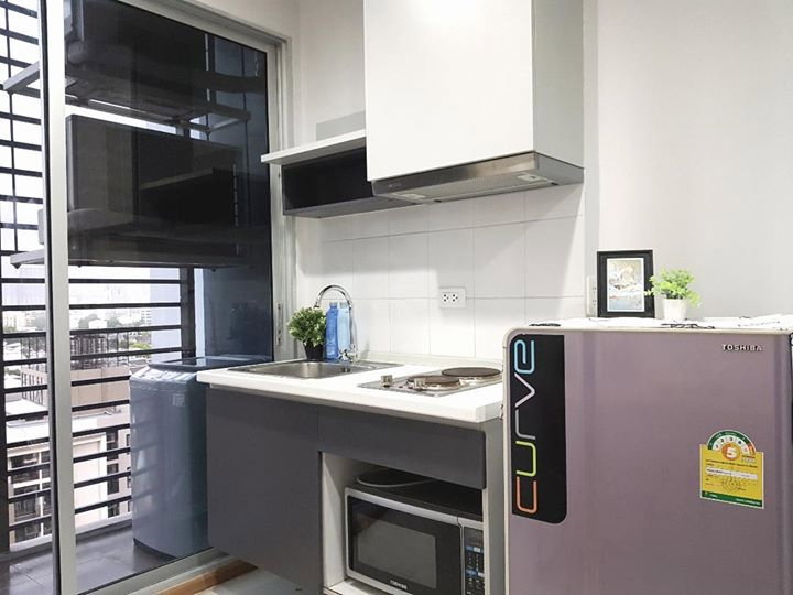 รูป ให้เช่า The base sukhumvit 77  ห้องสวยเฟอร์นิเจอร์ครบพร้อมเข้าอยู่ สนใจแอดไบน์ Spoywink - รูปที่ 6/9