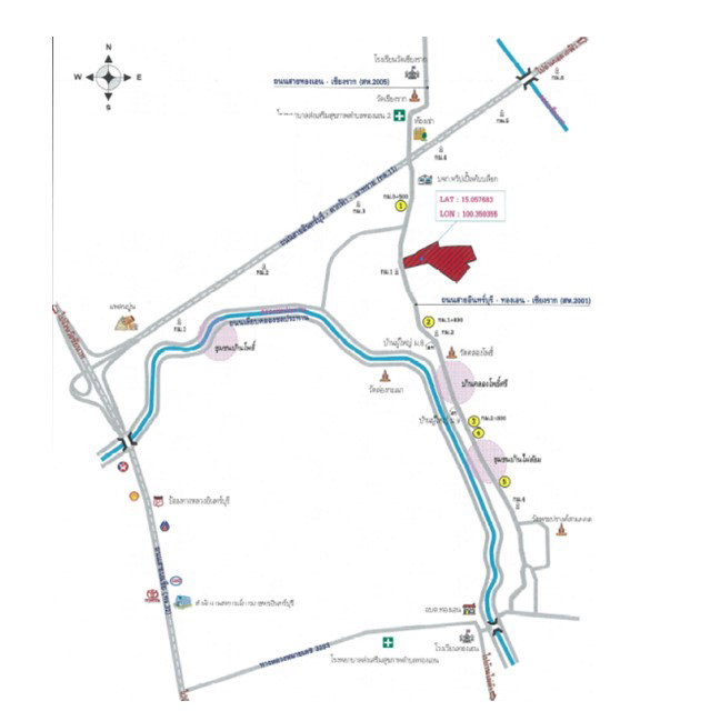 picture LAND 38452 Sq.w. In Buri Singburi for 28.5M - 5/6