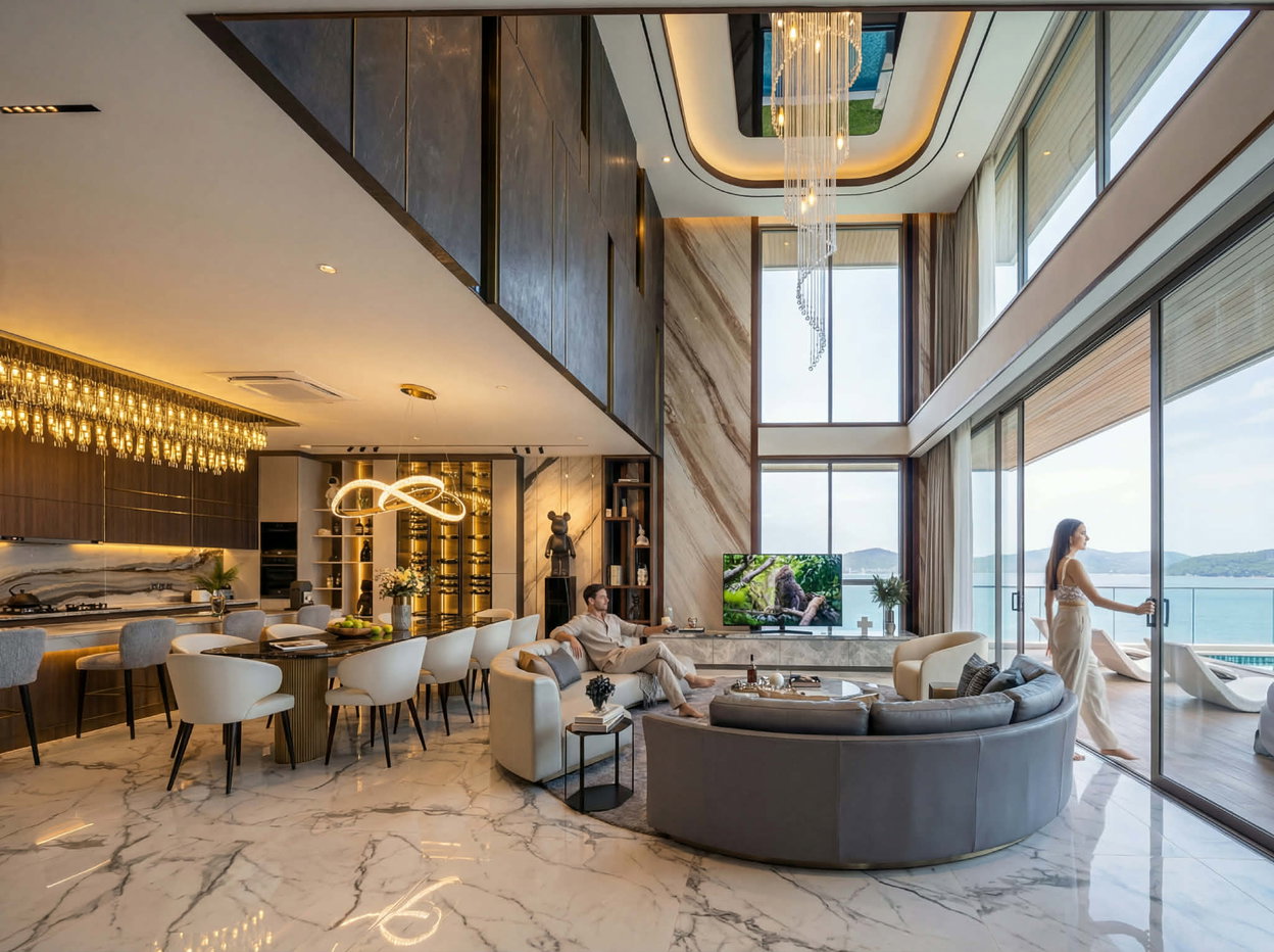รูป Luxury Pool Villa for Sale East Pattaya Chak Nok Lake View - รูปที่ 6/13