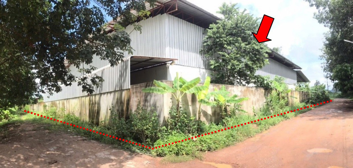 รูป ที่ดินพร้อมสิ่งปลูกสร้าง 1256 ตร.วา ม.4 อำเภอนาจะหลวย อุบลราชธานี - รูปที่ 2/8