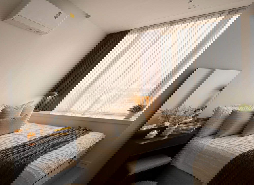 รูป Call : 095-254-6826 Condo TC Green Rama 9 ใกล้รถไฟฟ้า MRT พระราม 9 ชั้นสูง วิวสวย คัดตำแหน่งห้องดีที่สุด ตกแต่งครบ - รูปที่ 7/13