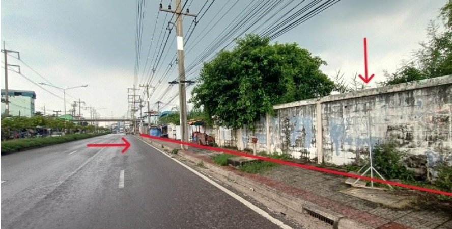 รูป ที่ดินว่างเปล่า 7400 ตร.วา กระทุ่มแบน สมุทรสาคร 160M - รูปที่ 2/10