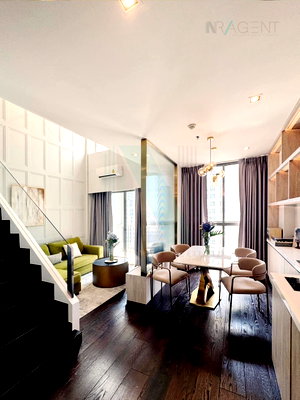 Condos for rent : 📌Exclusive!📌 For Rent Condo IDEO Q PHAYATHAI Building 1, Floor 19,Duplex, Room size 63.00 sqm