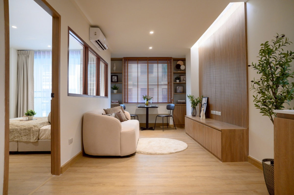 รูป พาร์คแลนด์ บางนา ห้องสวย จัดเต็ม เครื่องใช้ไฟฟ้าครบ ครัวบิ้วอินท์_Do889 - รูปที่ 3/9