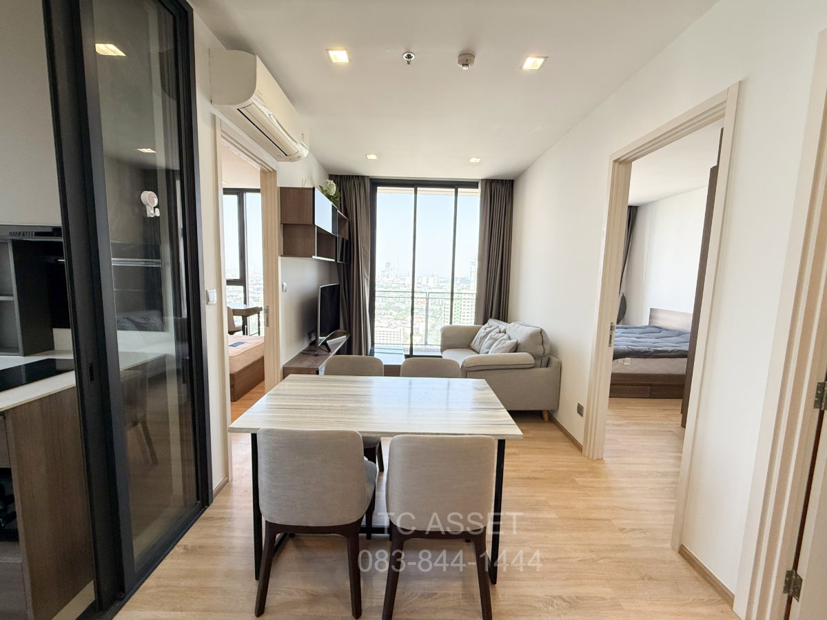 รูป 📍ขายด่วน! เดอะ ไลน์ พหลฯ-ประดิพัทธ์ 2 ห้องนอน 53.13 ตรม ชั้น 30+ ครัวปิด ห้องมุม เฟอร์ครบ📍เพียง 8.499 ล้าน! - รูปที่ 2/22