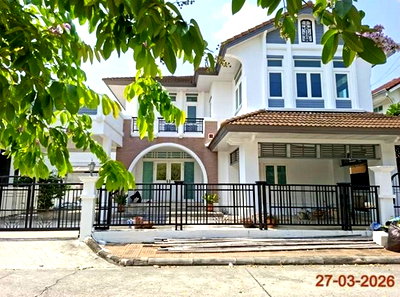 บ้านเดี่ยว วิทยาลัยดุสิตธานี : บ้านเดี่ยว 81.7 ตร.วา ราชพฤกษ์ เอ็กซ์คลูซีฟ สุขุมวิท 103 เขตประเวศ กรุงเทพมหานคร 12.2M