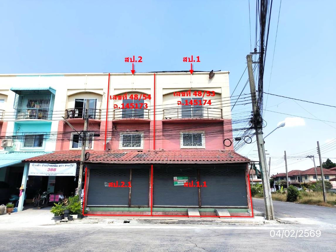 รูป อาคารพาณิชย์ 49.9 ตร.วา ช.รุ่งเรือง 8 บางบัวทอง นนทบุรี 6.6M - รูปที่ 19/40