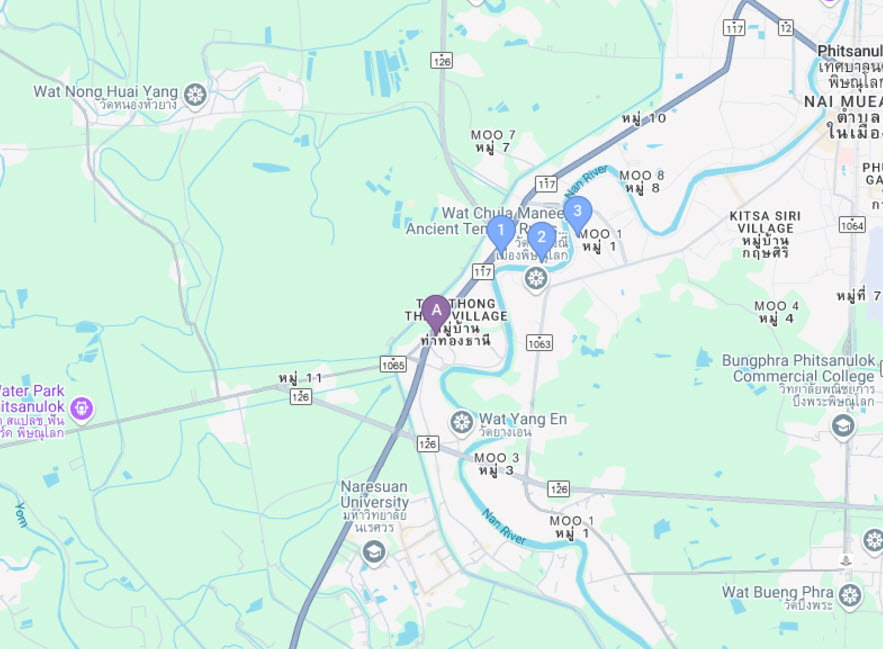 รูป ที่ดินพร้อมสิ่งปลูกสร้าง 324.7 ตร.วา อำเภอเมืองพิษณุโลก พิษณุโลก 7M - รูปที่ 3/3