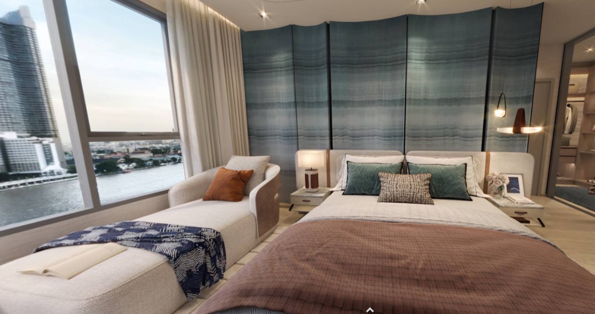 รูป ▚ LI112ツ ขายดาวน์: LOVE Charoen Nakhon 3BR 96.5sqm. 17.21M ✨ ยูนิต 3 นอน ทิศตะวันออก วิวแม่น้ำ ราคาดีที่สุดในโครงการตอนนี้ 🏙️ - รูปที่ 5/7