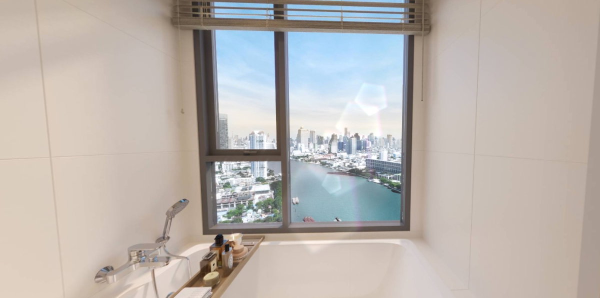 รูป ▚ LI112ツ ขายดาวน์: LOVE Charoen Nakhon 3BR 96.5sqm. 17.21M ✨ ยูนิต 3 นอน ทิศตะวันออก วิวแม่น้ำ ราคาดีที่สุดในโครงการตอนนี้ 🏙️ - รูปที่ 7/7