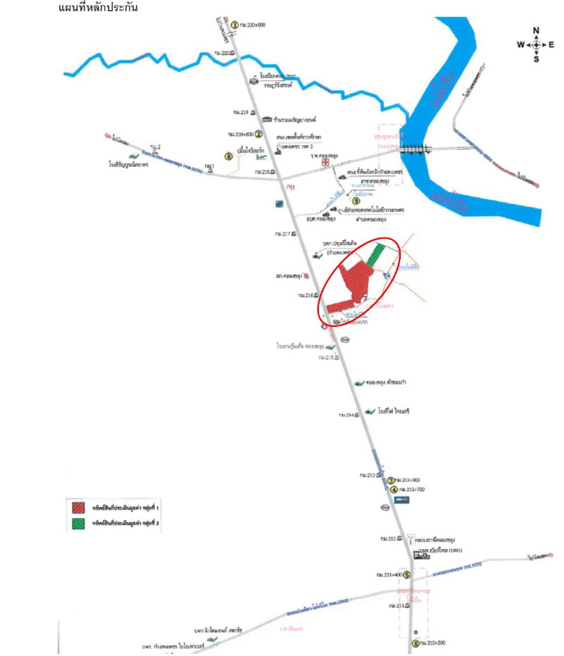 รูป ที่ดินพร้อมสิ่งปลูกสร้าง 71386.4 ตร.วา อำเภอคลองขลุง กำแพงเพชร 94.3M - รูปที่ 3/5