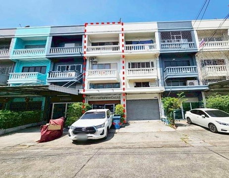 WS7026 🏢 3.5-story commercial building + rooftop. Only 12,000 baht/month 💰💰