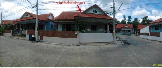 รูป ที่ดินพร้อมสิ่งปลูกสร้าง 80.9 ตร.วา เบญจศิริ อำเภอกระทุ่มแบน สมุทรสาคร 2.2M - รูปที่ 1/2