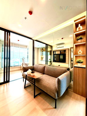 Condos for rent Bangkok University : For Rent Condo ASPIRE ONNUT STATION Building 1, Floor 22,1 bed room, Room size 35 sqm