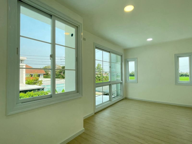 รูป ขายบ้านคุณาลัย บีกินส์ บ้านกล้วย-ไทรน้อย หลังมุมวิวสวน 26 ตร.ว. ฟรีโอน - รูปที่ 11/18