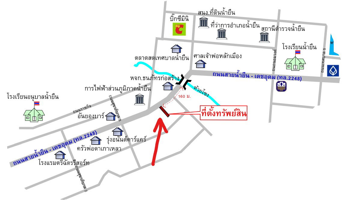 รูป ที่ดินพร้อมสิ่งปลูกสร้าง 73 ตร.วา อำเภอน้ำยืน อุบลราชธานี 656,000 - รูปที่ 7/7