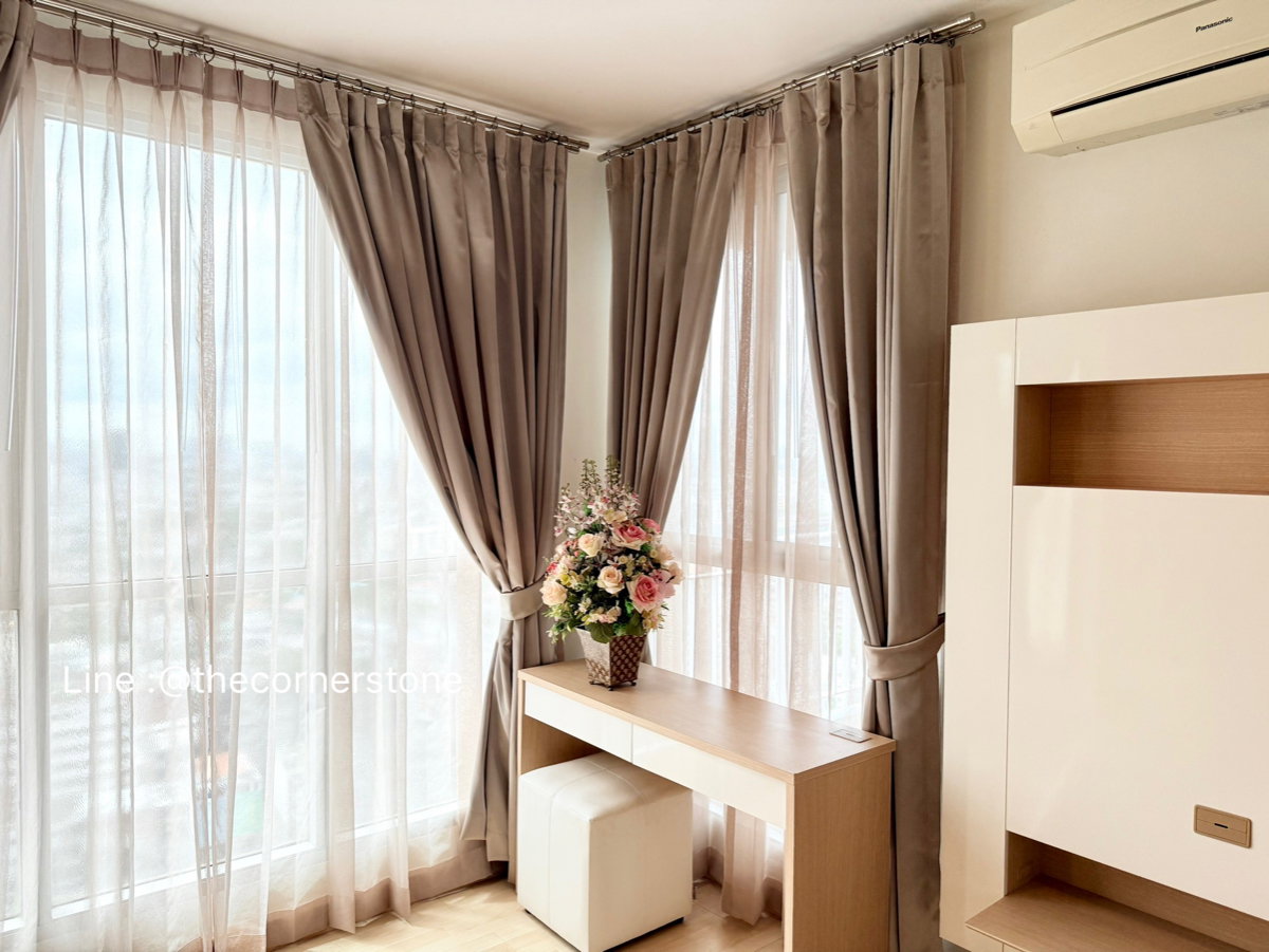 รูป ขายด่วน ⚡️ คอนโด ราคาดี 🔥 “𝐑𝐡𝐲𝐭𝐡𝐦 𝐑𝐚𝐭𝐜𝐡𝐚𝐝𝐚”🔥 คอนโดติดรถไฟฟ้า ขนาด 47 ตร.ม.  [251267] - รูปที่ 7/16