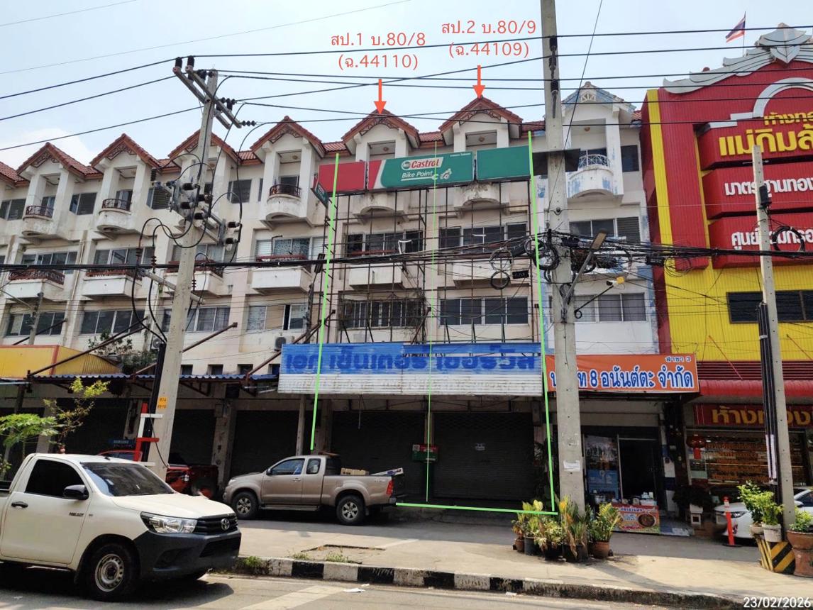 รูป อาคารพาณิชย์ 44 ตร.วา บางปะอิน พระนครศรีอยุธยา 8M - รูปที่ 21/44