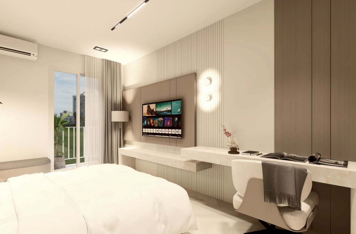 รูป ขาย ธัช ฮิลล์ เพลส คอนโด เลียบคลองชล ใกล้มช. ทำเลเงียบสงบ 2 ห้องนอนใหญ่ เพียง 5.99 ลบ โทร. 098-9690236 (แจน) - รูปที่ 15/20