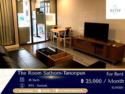 เช่าคอนโด BTS เซนต์หลุยส์ : ✨ อยู่กลางเมือง แต่เหมือนหลบมาอีกโลก The Room Sathorn-TanonPun ห้อง Rare ที่คนแย่งเช่าทุกครั้งที่ว่าง ✔