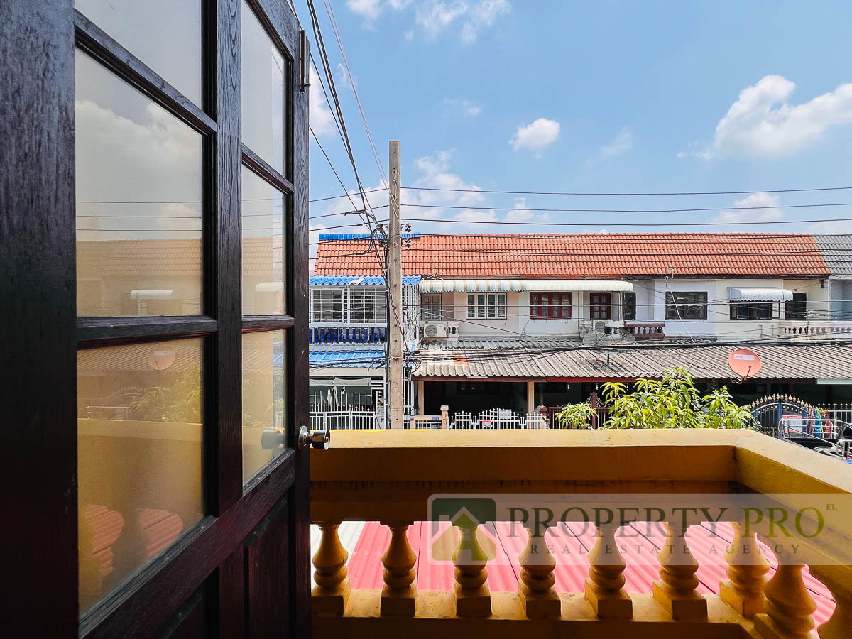 รูป ให้เช่า บ้าน บัวทอง บ้านทาวน์เฮาส์ 2 ชั้น แบบ 2 ห้องนอน 16 ตรว 80 ตรม สภาพดี ใกล้ MRT คลองบางไผ่ Central Westgate บางบัวทอง รัตนาธิเบศร์ : EL26R-008 - รูปที่ 8/14