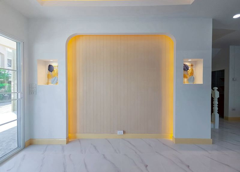 รูป ขายทาวน์เฮ้าส์บัวทองธานีพาร์ค 26 ตร.ว. หลังมุม 5 นอน แต่งใหม่ใกล้เวสต์เกต ฟรีโอน - รูปที่ 5/20