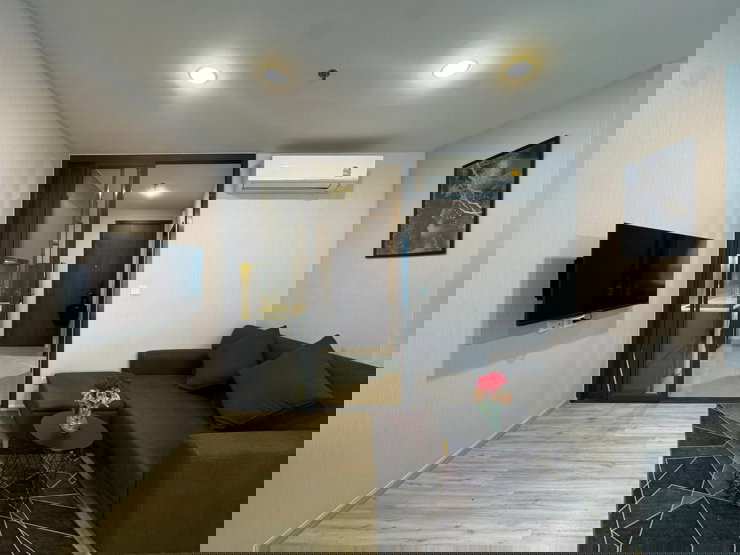 รูป 📍XT Huaikhwang✨คอนโดหรูห้วยขวาง แต่งครบพร้อมอยู่ (1 ห้องนอน ขนาด 30 ตรม.) เช่าเพียง 16,000/เดือน ▫️Line: @sanhaproperty📲095-6922871 - รูปที่ 5/10