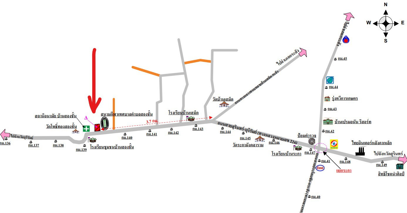 picture LAND 592 Sq.w. Krasang Buri Ram for 11.5M - 9/9