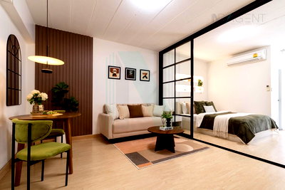 ขายคอนโด : ขายคอนโด รัชดา ซิตี้ คอนโด อาคาร RC ชั้น 9 1 ห้องนอน ขนาด 32 ตรม ใกล้ โรงเรียนอนุบาลเอกลักษณ์