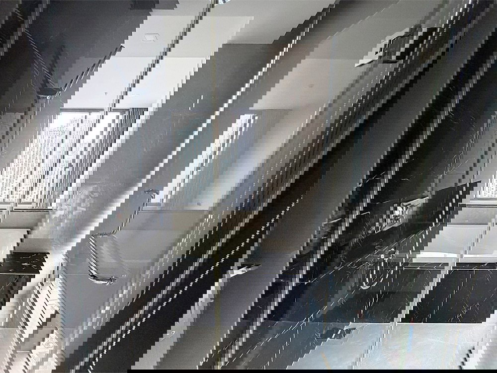 รูป Call : 095-254-6826 Condo One9Five Asoke-Rama 9 (โควต้าต่างชาติ-ไทย) ขนาด 69.5 ตารางเมตร 2 ห้องนอน 2 ห้องน้ำ ชั้น27 ตึกB ขายถูกกว่าโครงการ - รูปที่ 7/13