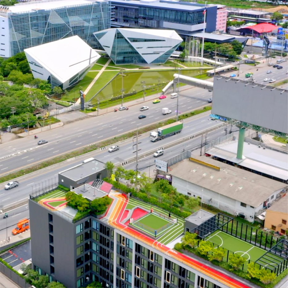 รูป คอนโด Attitude BU Condominium ตรงข้ามมหาวิทยาลัยกรุงเทพ - รูปที่ 11/12