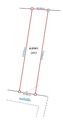 Land for sale Nong Rua Khon Kaen : LAND 621 Sq.w. Nong Rua Khon Kaen for 681,000