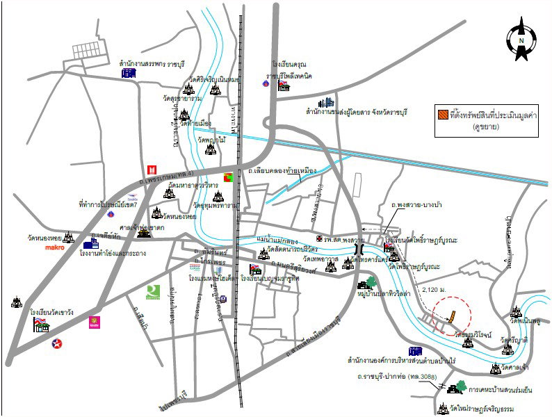 picture LAND 1100 Sq.w. Muang Ratchaburi Ratchburi for 19.1M - 17/17