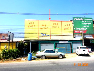 อาคารพาณิชย์ เมืองนครราชสีมา โคราช : อาคารพาณิชย์ 91 ตร.วา เมืองนครราชสีมา นครราชสีมา 15.9M