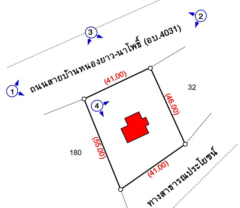 รูป ที่ดินพร้อมสิ่งปลูกสร้าง 543 ตร.วา อำเภอเดชอุดม อุบลราชธานี 1.6M - รูปที่ 5/10