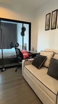 เช่า แอสปาย สาทร-ตากสิน (คอปเปอร์โซน) เฟอร์นิเจอร์ครบ ใกล้ BTS วุฒากาศ