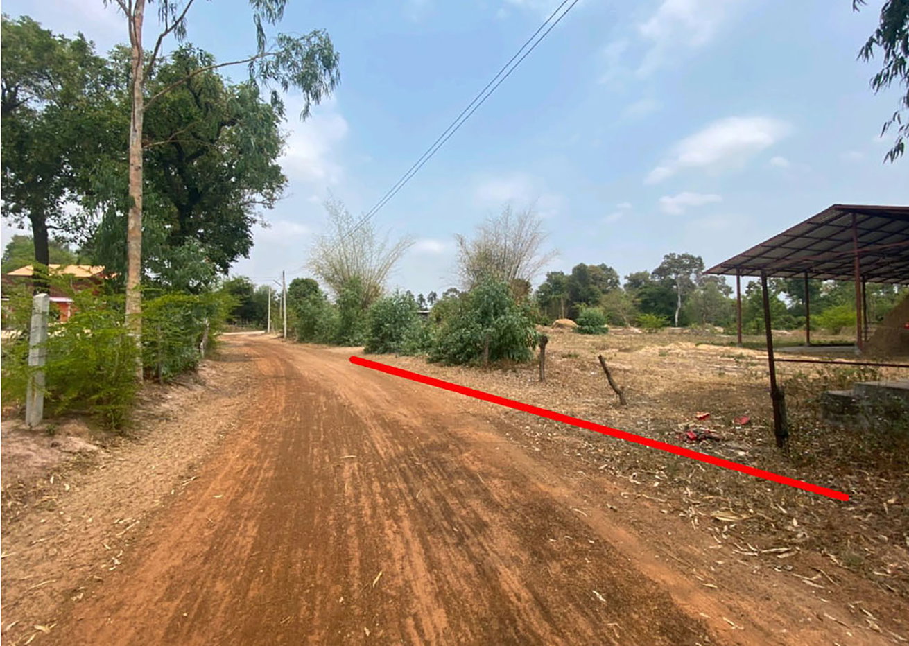 รูป ที่ดินพร้อมสิ่งปลูกสร้าง 487 ตร.วา อำเภอเมืองสรวง ร้อยเอ็ด 673,000 - รูปที่ 2/3