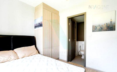 เช่าคอนโด เดอะ มาร์เก็ต แบงคอก : 🎉 ให้เช่าคอนโด มาเอสโตร 12 อาคาร 1 ชั้น 2 1 ห้องนอน ขนาด 27 ตรม ใกล้ Central World