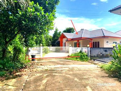 บ้านเดี่ยว เชียงใหม่ : บ้านเดี่ยว 60 ตร.วา บ้านเป็นสุข สันทราย เชียงใหม่ 2.4M