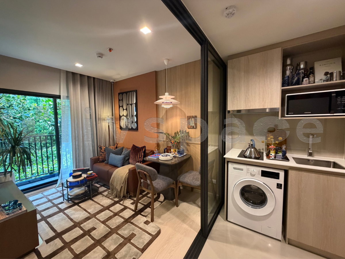 รูป ▚ LH219ツ ขาย: LOVE Charoen Nakhon 1BR 30.5sqm. 3.57M ✨ โครงการน้องใหม่ ชั้นสูง วิวโล่ง ราคาดีที่สุดในโครงการ 🏙️ - รูปที่ 5/11