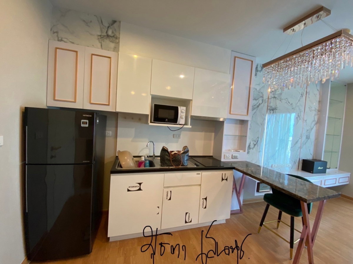 รูป T222 ให้เช่าคอนโด The Parkland Ratchada-Wongsawang (เดอะ พาร์คแลนด์ รัชดา-วงศ์สว่าง) 1ห้องนอน ห้องสวยมาก บิ้วอิน มีเครื่องซักผ้า พร้อมอยู่ - รูปที่ 5/7