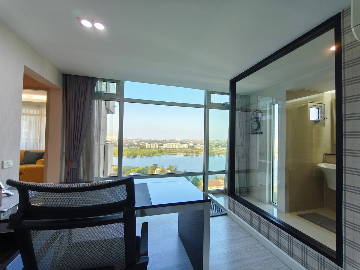รูป วิวสูง โลเคชันดี เมืองทองธานี🔥 The Lake Condominium | 3 ห้องนอน | 108 ตร.ม. ชั้น 21 | อยู่สบายทั้งครอบครัว - รูปที่ 2/5