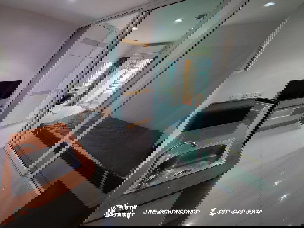 รูป Wisdom บางแสน ชั้น7 ตึก3----------------Tel 097-049-5874 (Line: @choncondo มี@ด้วย) - รูปที่ 1/7