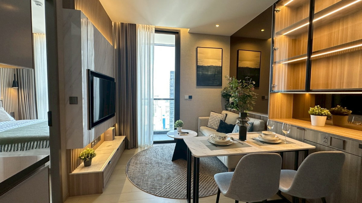 รูป ✨🦄 Ready to move🦄✨ The Extro Phayathai แถมฟรี!!! แม่บ้านทำความสะอาดเดือนละ 1 ครั้ง ตลอดสัญญา โทร 096-2493698 (ETP0350) - รูปที่ 2/27